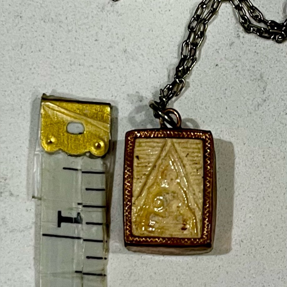 Somdej Wat Paknam 4th Batch Amulet Pendant – LP Sod 1971 Thai Talisman - Picture 4 of 10